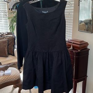 Black basic Kenzie lined dress